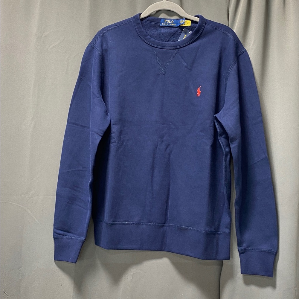 Ralph Lauren Polo Navy Blue Crew Neck Sweater  - M